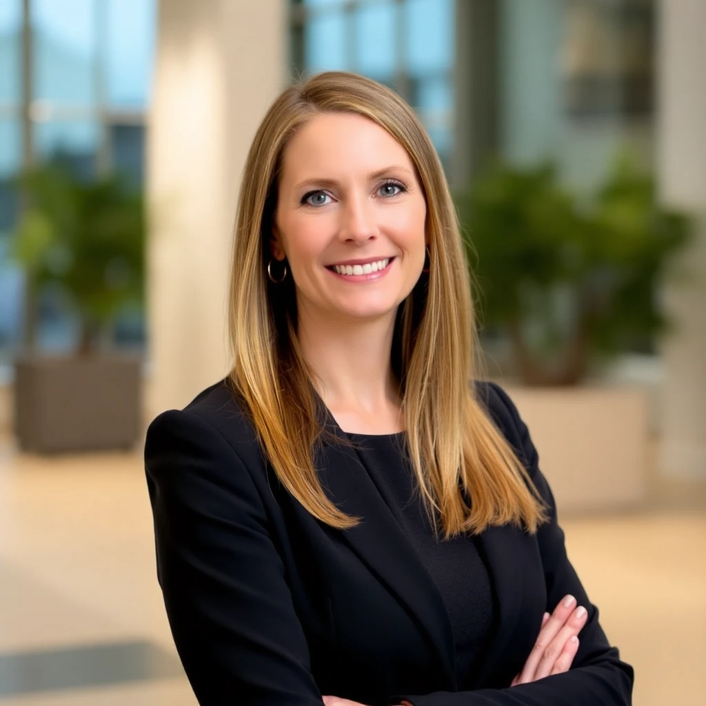 Portrait de Sarah Martin, CEO